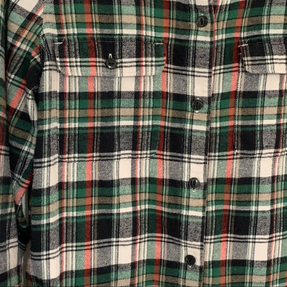 Madewell Ex-Boyfriend Flannel Shirt - Picture 2 of 7